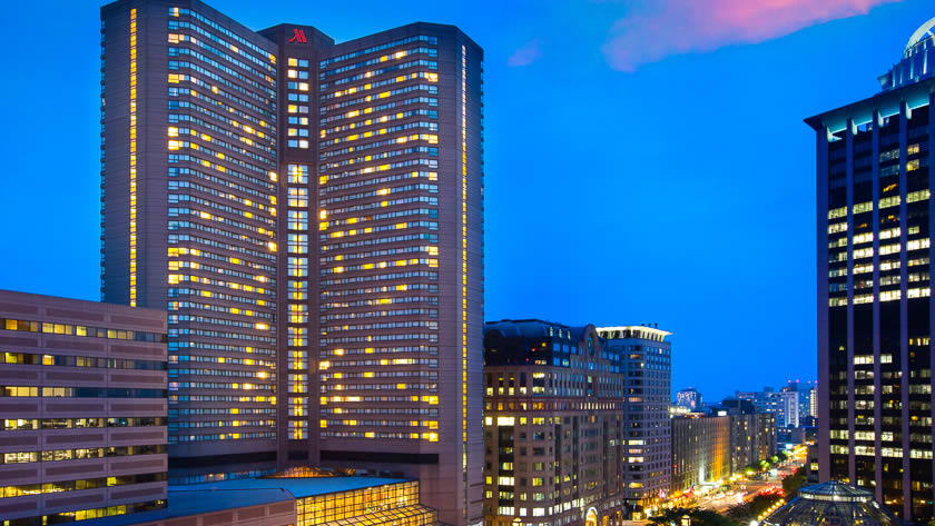 Boston Marriott Copley Place - We're hanging on to summer with