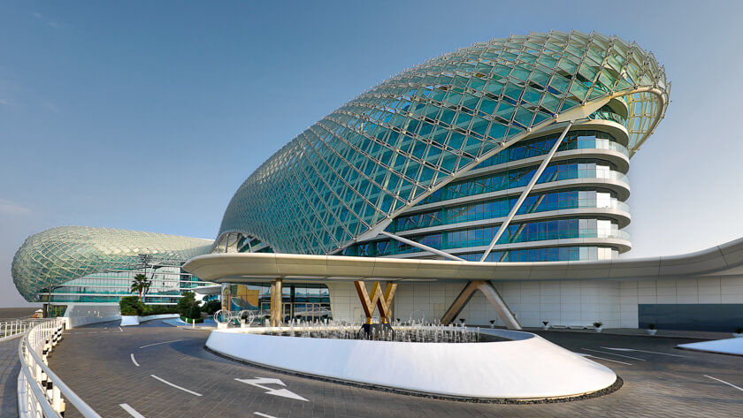 Luxury Hotels In Abu Dhabi Yas Viceroy Hotel Letsgo2 - 